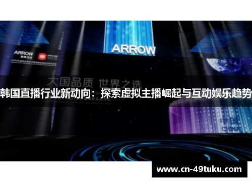 韩国直播行业新动向：探索虚拟主播崛起与互动娱乐趋势